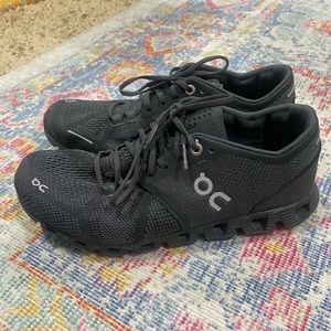 On cloud running shoes